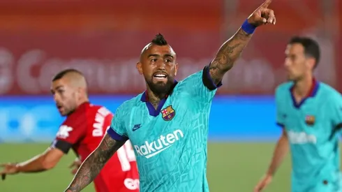 Arturo Vidal lleva siete goles en La Liga de España y solo lo superan Messi y Luis Suárez en el Barcelona