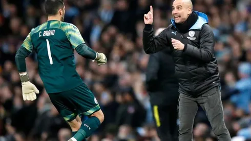 Pep Guardiola salió a aclarar lo ocurrido con Claudio Bravo en el regreso de la Premier League