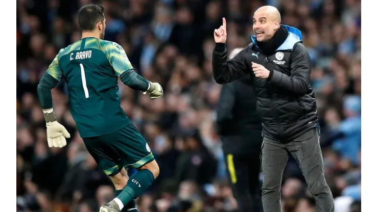Pep Guardiola salió a aclarar lo ocurrido con Claudio Bravo en el regreso de la Premier League