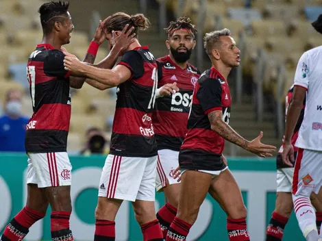 Flamengo golea a Bangu en la vuelta del fútbol a Sudamérica