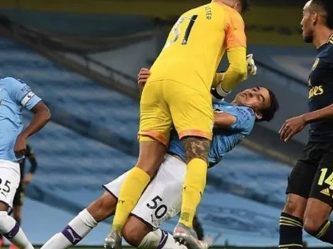 Eric García es dado de alta del hospital tras brutal choque con Ederson