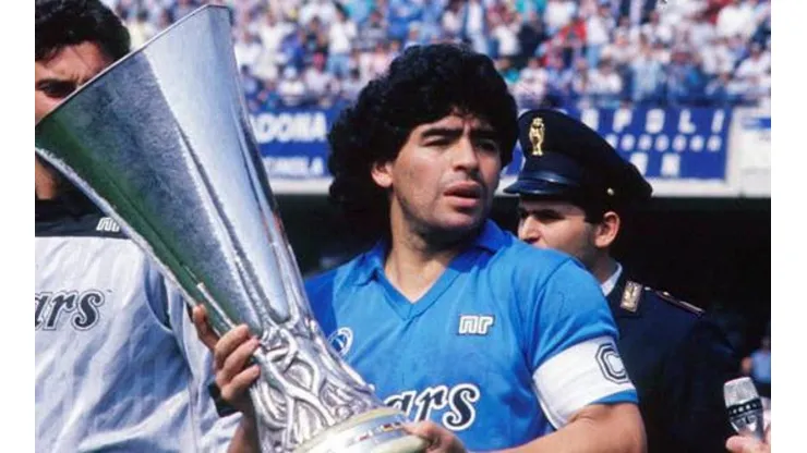 Diego Maradona es el máximo ídolo de Napoli en su historia