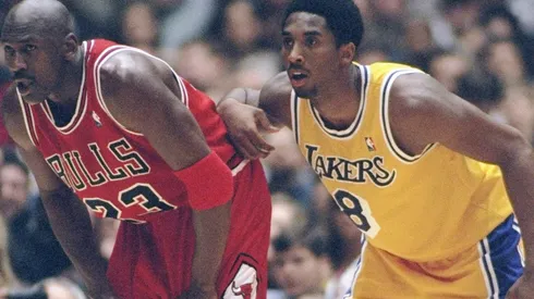 Michael Jordan y Kobe Bryant, leyendas del deporte mundial.