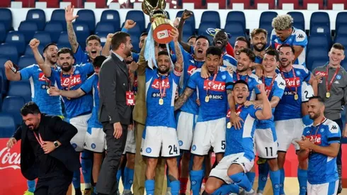 Napoli se quedó con la Copa Italia en Roma
