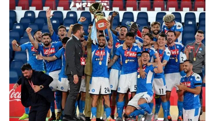 Napoli se quedó con la Copa Italia en Roma