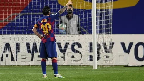 Lionel Messi ante el Leganés