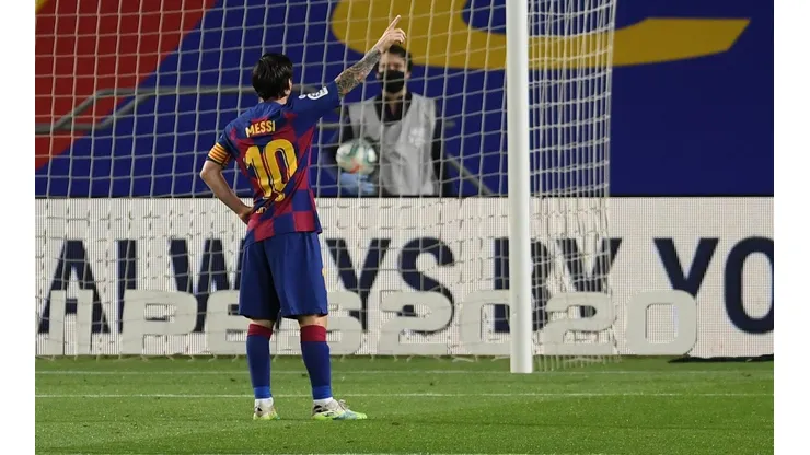 Lionel Messi ante el Leganés