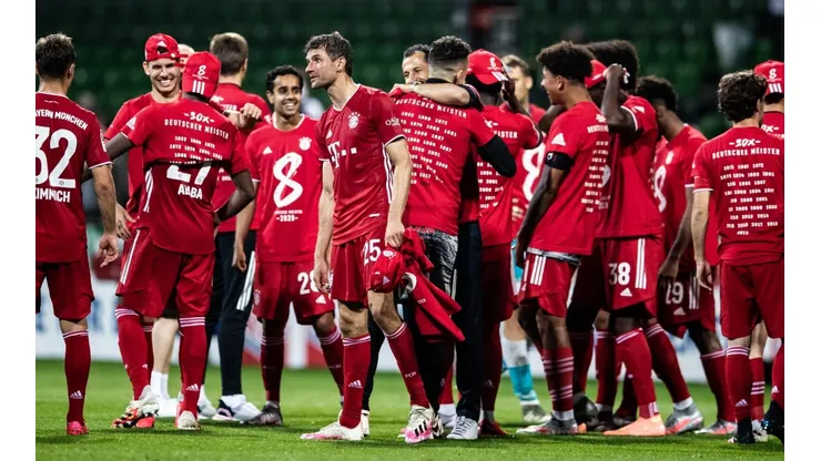Bayern Munich festeja su octavo título al hilo