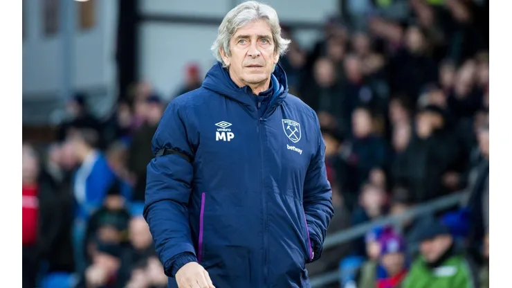 Manuel Pellegrini en su última experiencia como DT