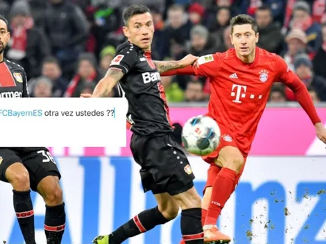 "¿Otra vez ustedes?": el notable festejo del Leverkusen al Bayern