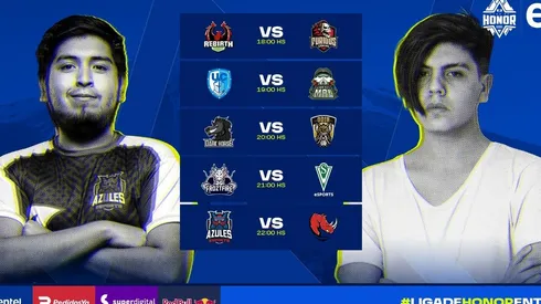Sexta fecha de la Liga de Honor Entel