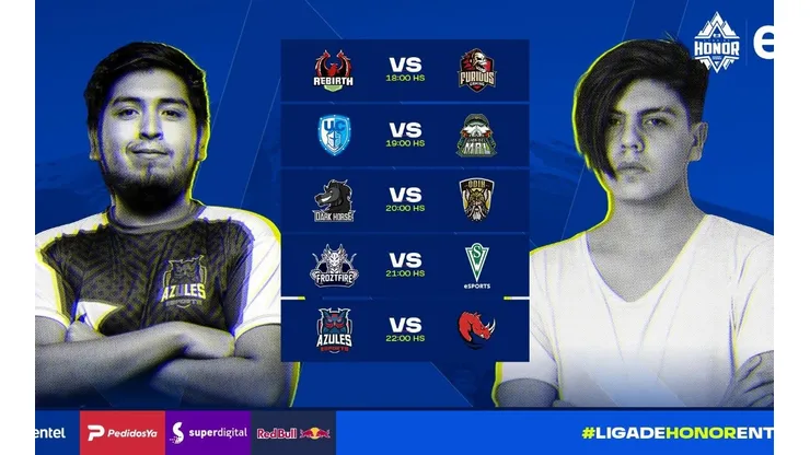 Sexta fecha de la Liga de Honor Entel