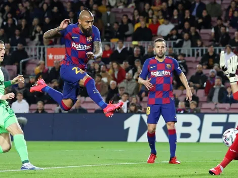 Ver EN VIVO Barcelona de Arturo Vidal vs Leganés por la liga española