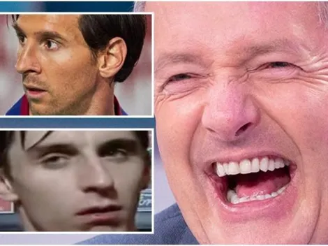 Piers Morgan se burla sin piedad del nuevo look de Messi