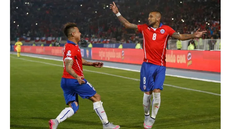 Vidal entró en la historia de la Roja