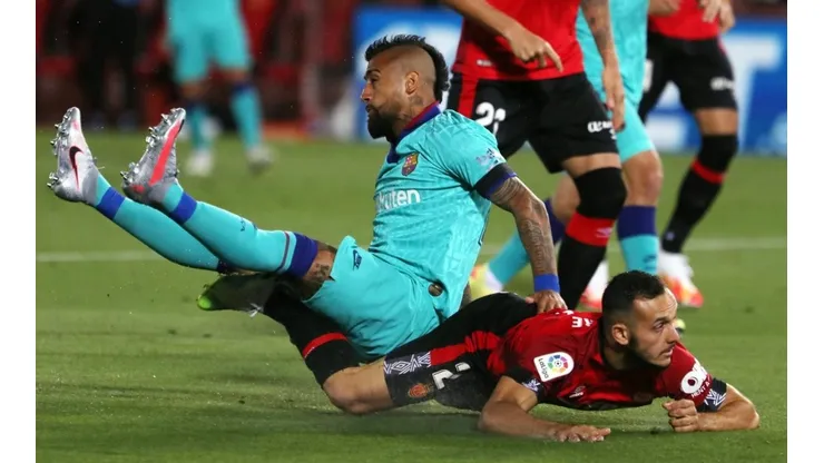Arturo Vidal no aparece entre los titulares del once de gala que proyecta Barcelona para enfrentar a Leganés