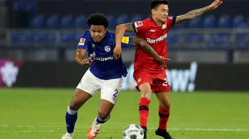 Charles Aránguiz es ídolo en Bayer Leverkusen.