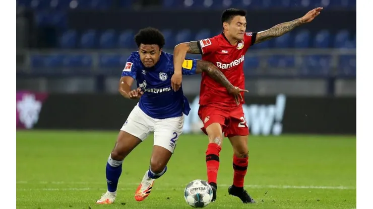 Charles Aránguiz es ídolo en Bayer Leverkusen.