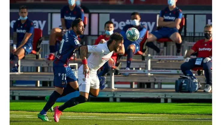 No se pudieron sacar ventajas Levante y Sevilla en La Liga