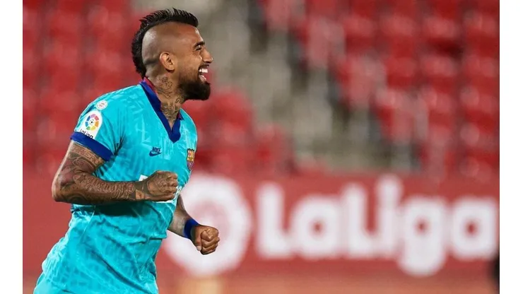 Arturo Vidal está feliz en Barcelona, donde demostró que es un jugador clave