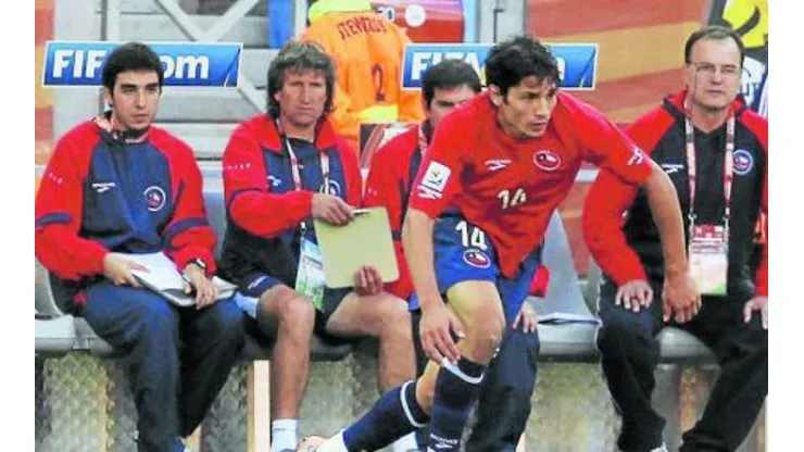 Francisco Meneghini y Marcelo Bielsa