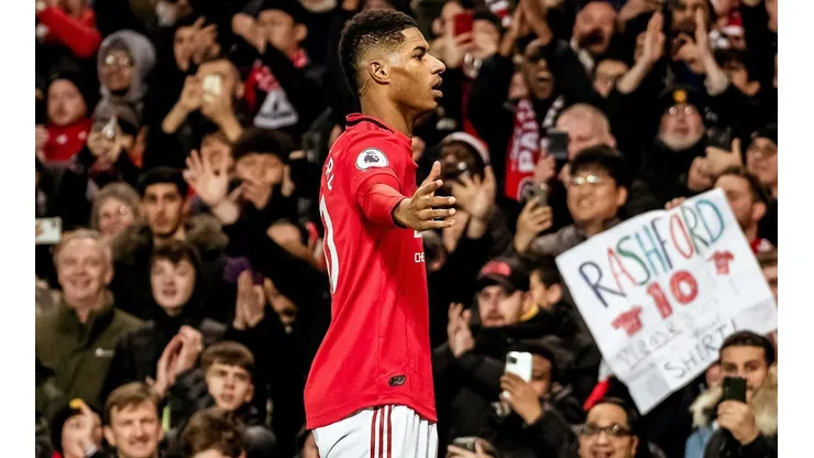 Marcus Rashford, delantero del Manchester United, reunió 20 millones de libras para ayudar a los niños necesitados que se han visto afectados por el cierre de las escuelas y la ausencia de los beneficios alimentarios