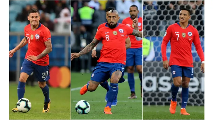 De Tezanos se llenó de vida con los tres baluartes de la selección chilena en el fútbol europeo