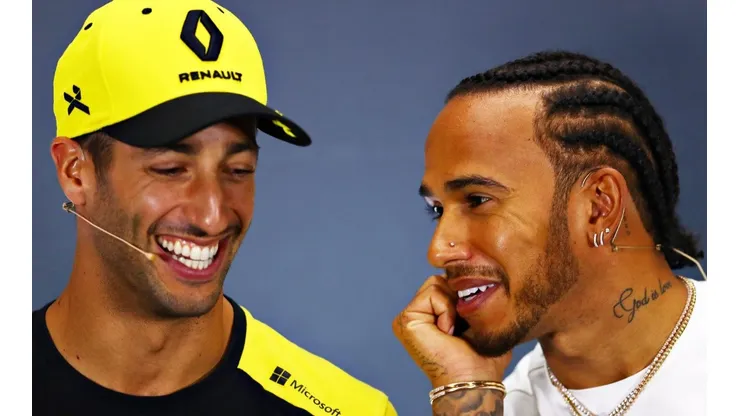Daniel Ricciardo, de 30 años, conocido por sus extraordinarios adelantamientos en pista, cree que sería capaz de darle pelea al hexacampeón Lewis Hamilton por la corona de la F1.