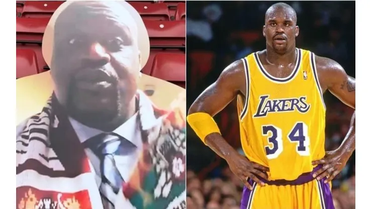 Shaq es uno de los seguidores más reconocidos del elenco cobbler, por lo que el equipo utilizó su imagen para atraer fanáticos que deseen pagar por tener su imagen en el estadio para alentar a los zapateros.