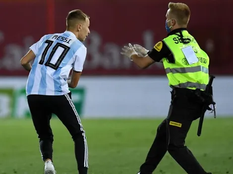 Hincha explica por qué se metió al duelo entre Mallorca y Barcelona