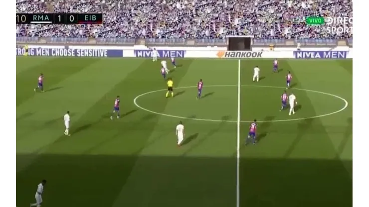Duelo entre Real Madrid y Eibar.
