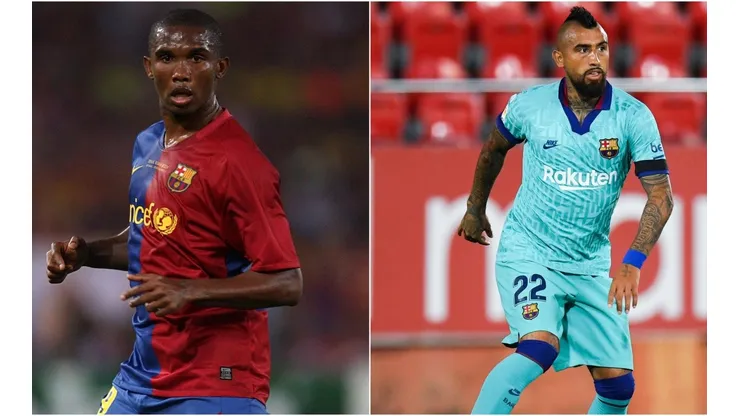 Eto'o le presta ropa al King