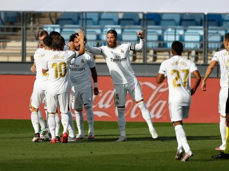 Real Madrid vence sin problemas al Eibar de Fabián Orellana