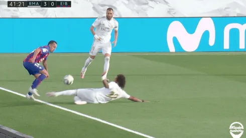 El histórico se lució ante Marcelo