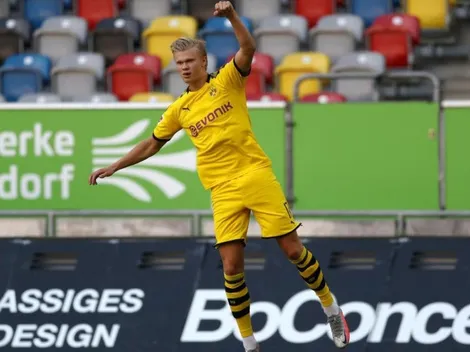 Dortmund gana un partido increíble gracias a Haaland