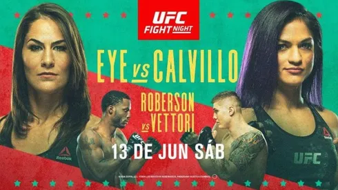 La noche de pelea estará enfocada por segunda semana consecutiva en un combate femenino.