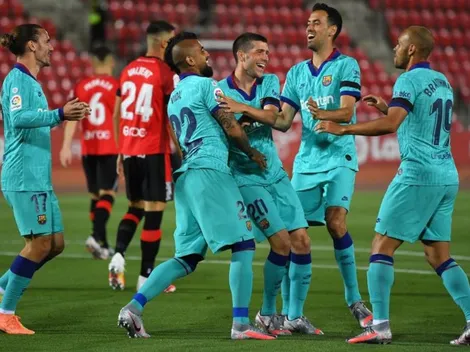 Vidal marca el primer gol chileno en cuarentena en triunfo del Barcelona