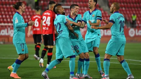 Arturo Vidal abrió el camino de la victoria del Barcelona ante el Mallorca