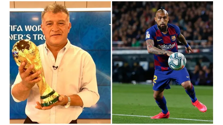 Claudio Borghi reiteró que las cualidades de Arturo Vidal como líbero serían aún más destacadas a nivel mundial. Además, aplaudió todo lo que ha hecho y dijo no sentirse defraudado por lo que pasó en su momento.