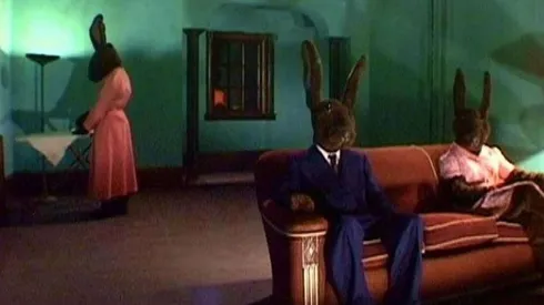 Una escena de "Rabbits", trabajo que David Lynch estrenó en 2002.