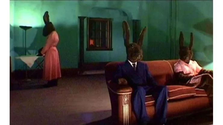 Una escena de "Rabbits", trabajo que David Lynch estrenó en 2002.