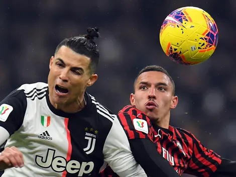 ¡Vuelve el fútbol en Italia! Juventus y Milan se verán las caras