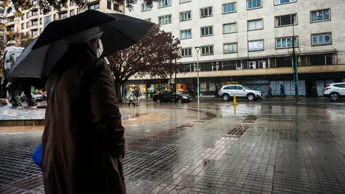 Las lluvias estarán presentes solo este viernes en la zona central del país.