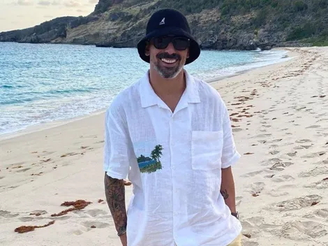 La millonaria cuarentena que hizo Lavezzi en una isla