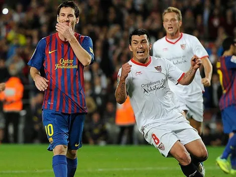 Medel recuerda su paso por el Sevilla y calienta el clásico ante Betis