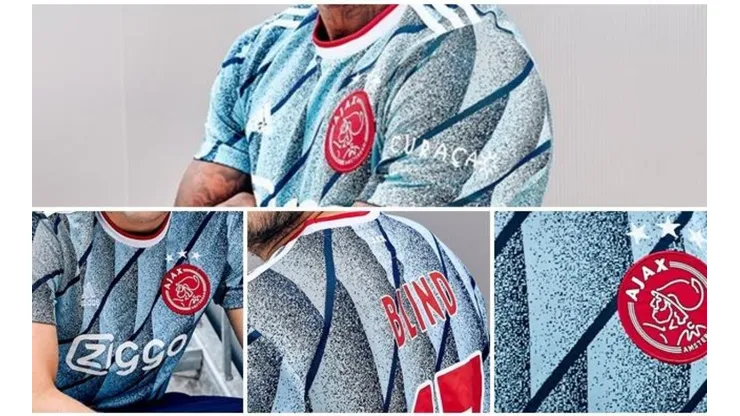 El elenco de Amsterdam es conocido por la sobriedad de su diseños a la hora de crear sus casaquillas, mesura que fue dejada de lado para el boceto de la segunda playera que utilizará el equipo en la temporada 2020/2021.