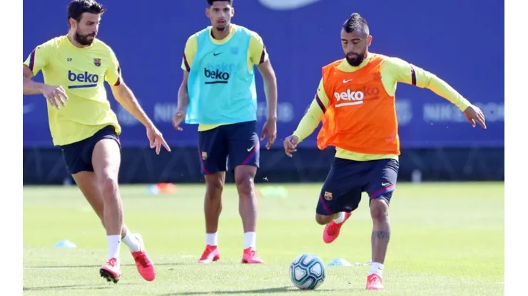 Arturo Vidal se concentra en una sola cosa: ser campeón con Barcelona