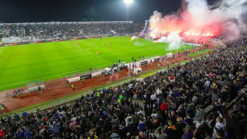 Clásico de Serbia con público se llevo todas las miradas