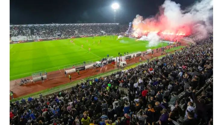 Clásico de Serbia con público se llevo todas las miradas