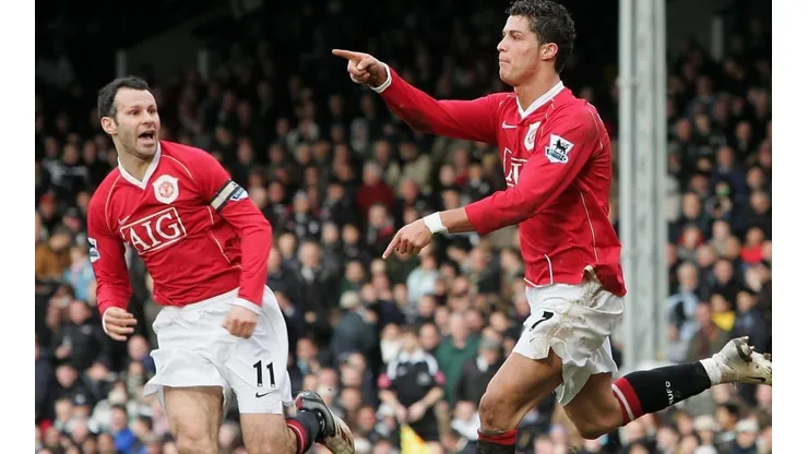 Ryan Giggs criticó la dieta de Cristiano Ronaldo mientras eran compañeros en Manchester United, pero el portugués le respondió en cancha marcando tres goles para los diablos rojos